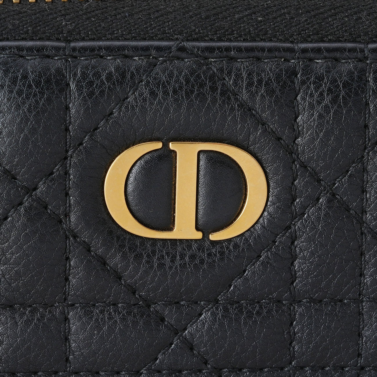 CHRISTIAN DIOR(USED)디올 카로 탈착식 지퍼 카드 지갑